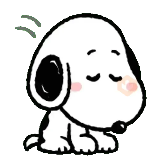 Snoopy Emoji💕💙 sticker 30