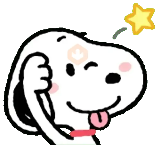 Snoopy Emoji💕💙 sticker 13
