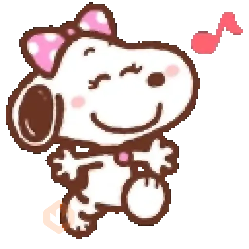 Snoopy 🐾 Belle 🎀💕 sticker 12
