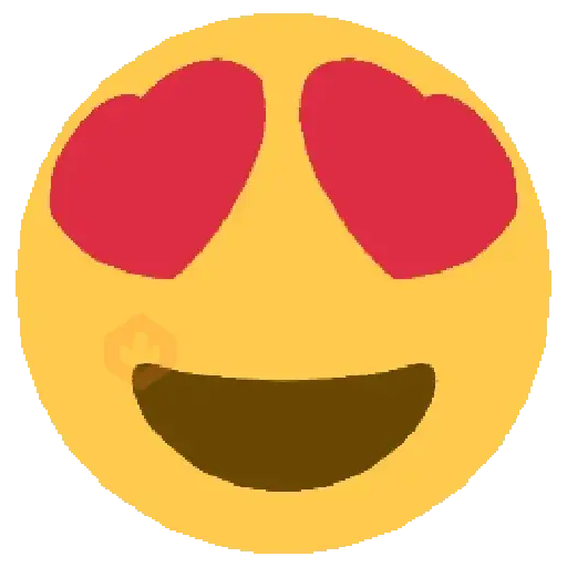 Emoji enamorado sticker 16