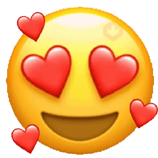 Emoji enamorado sticker 15