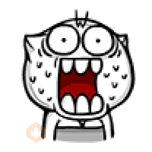 Funny cat animated 🐾🐱✨ sticker 12
