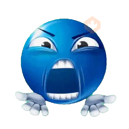 Emoji Azul sticker 15