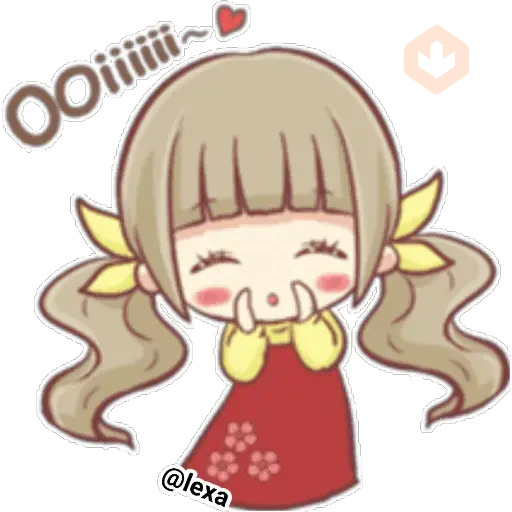 💞My name is MOCCA💞 sticker 25