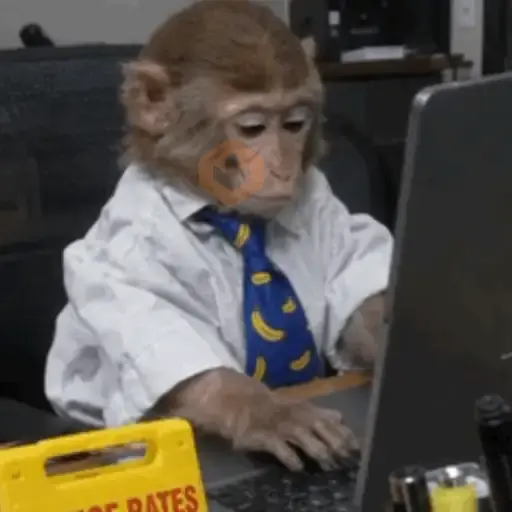 Tiernos Monitos para el chat🐒✨ sticker 18