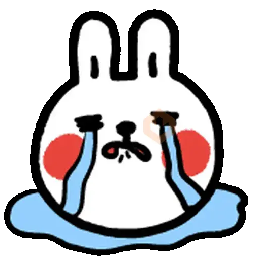 Conejo simple emoji ✨🐰 sticker 14