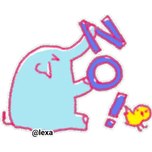 🖍️🐘Crayon Elephant 🖍️🐘  preview