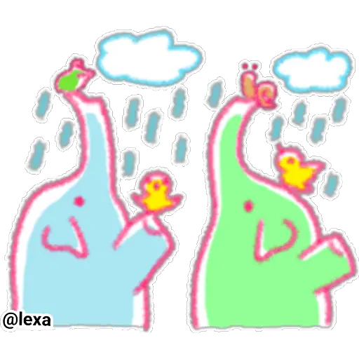 🖍️🐘Crayon Elephant 🖍️🐘 