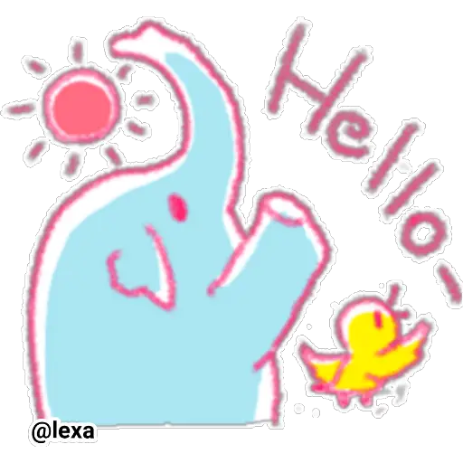 🖍️🐘Crayon Elephant 🖍️🐘 