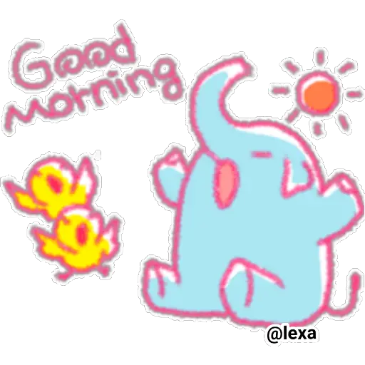 🖍️🐘Crayon Elephant 🖍️🐘 