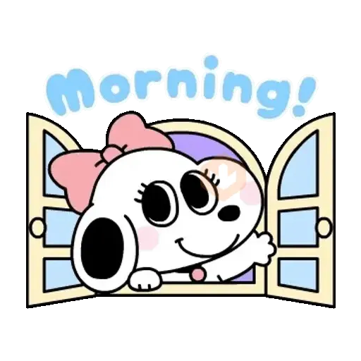 Belle🎀 Snoopy🐾 sticker 14