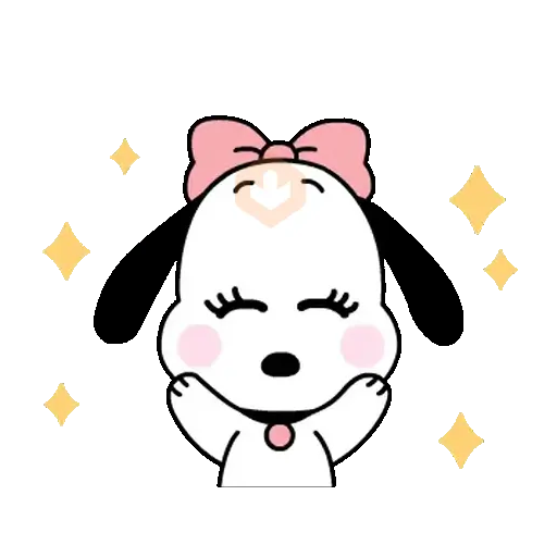 Belle🎀 Snoopy🐾 sticker 13