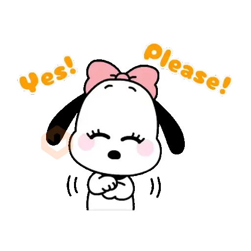 Belle🎀 Snoopy🐾 sticker 22