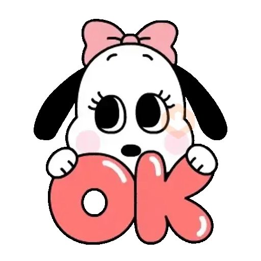 Belle🎀 Snoopy🐾 sticker 11