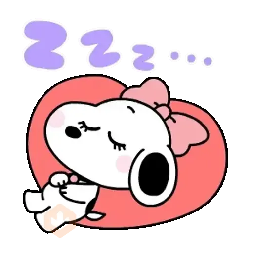 Belle🎀 Snoopy🐾 sticker 12