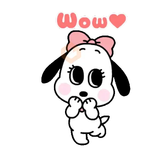Belle🎀 Snoopy🐾 sticker 18