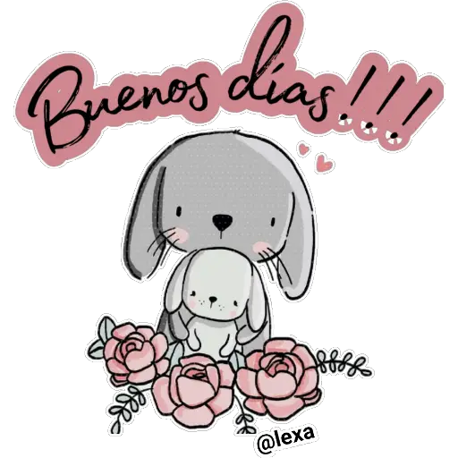 Buenos días Sticker 🌈🌼🌄 