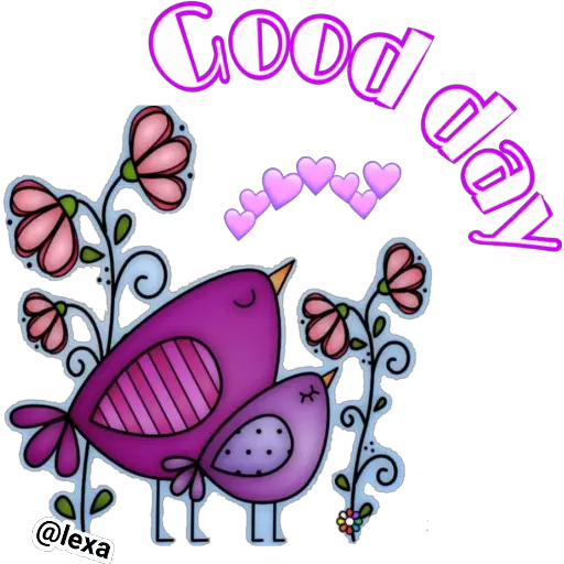 Buenos días Sticker 🌈🌼🌄 