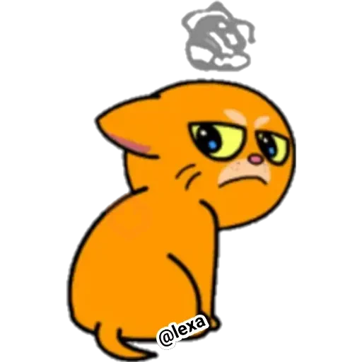 Gatito🍊Orange sticker 13
