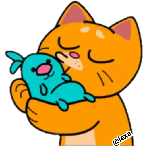 Gatito🍊Orange sticker 20