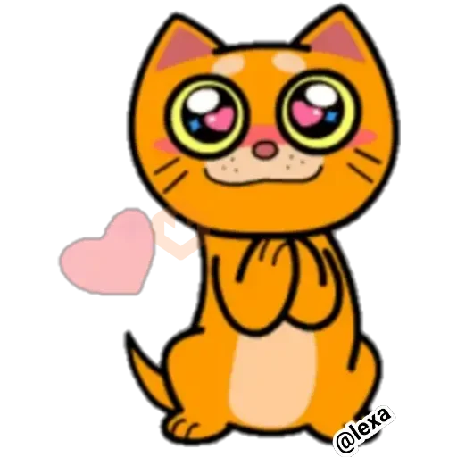 Gatito🍊Orange sticker 17