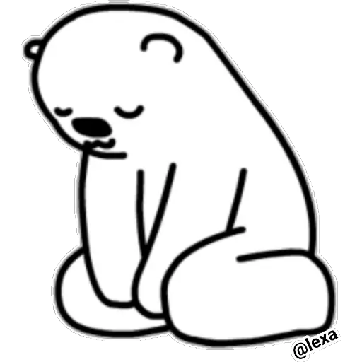 White bear 🌼🍃 