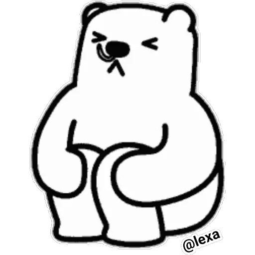 White bear 🌼🍃  preview
