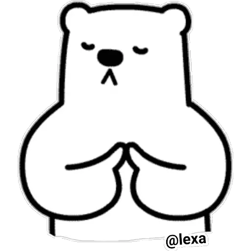 White bear 🌼🍃 