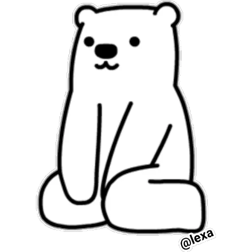 White bear 🌼🍃 