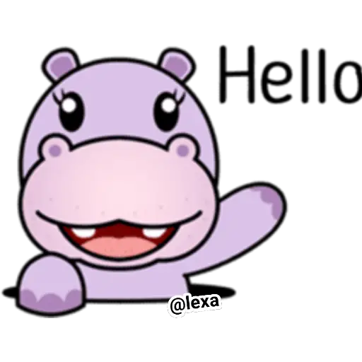 🦛 Cute hippo 🦛 