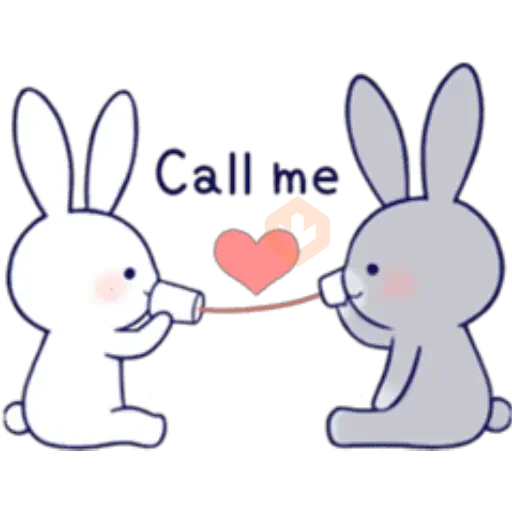 Lovey Dovey Rabbit sticker 27