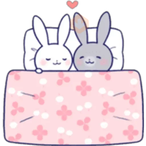Lovey Dovey Rabbit sticker 21