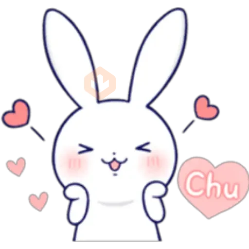 Lovey Dovey Rabbit sticker 17