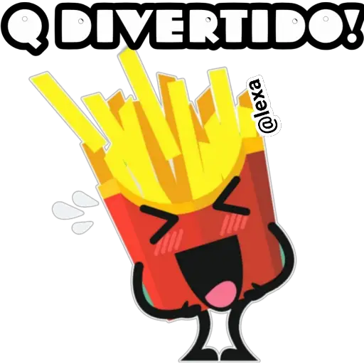 papitas Cute 🍟🌈 
