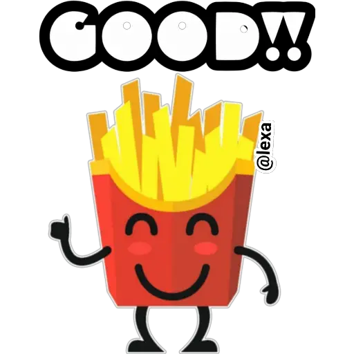 papitas Cute 🍟🌈 