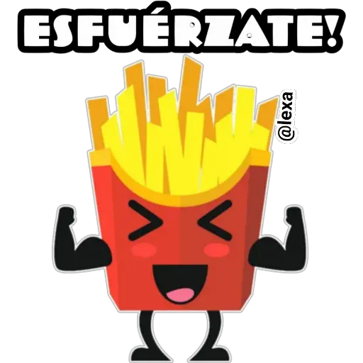 papitas Cute 🍟🌈 