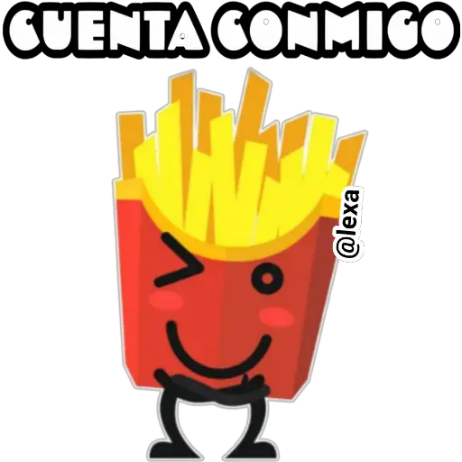 papitas Cute 🍟🌈 