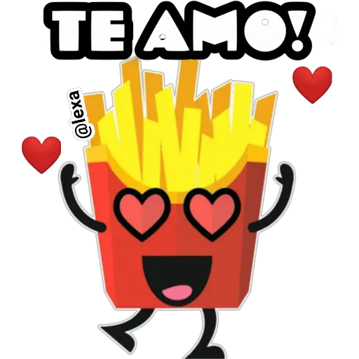 papitas Cute 🍟🌈 