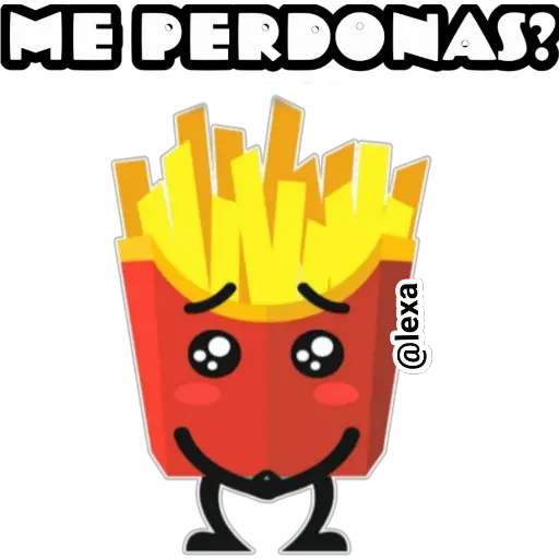 papitas Cute 🍟🌈  preview