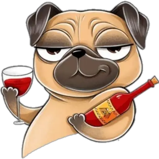 perro pug🐶❤️ 
