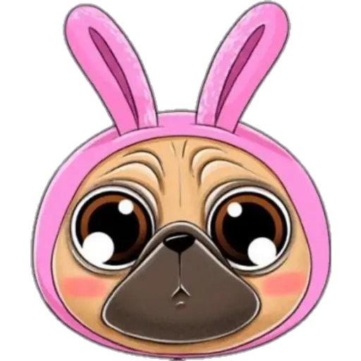 perro pug🐶❤️  preview