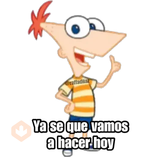 Phineas y ferb sticker 19