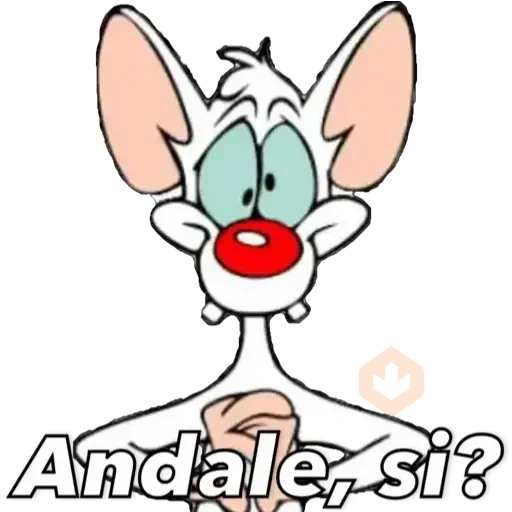 Pinky&Cerebro sticker 15