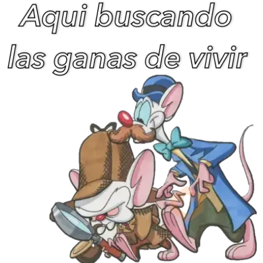 Pinky&Cerebro sticker 21