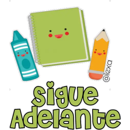 Sticker Escolares Cute 📒✏️ 
