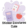 Sticker Escolares Cute 📒✏️ 