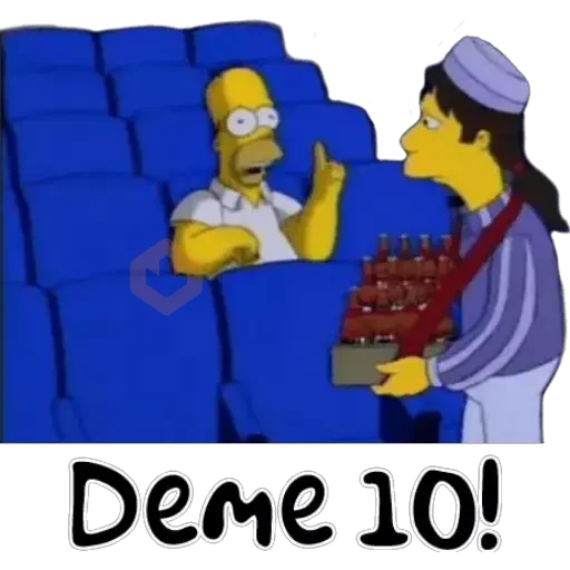 Simpson sticker 16