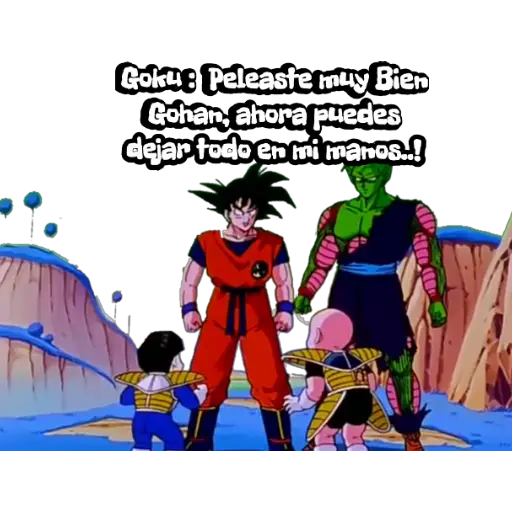 Goku y Frezzer 1 
