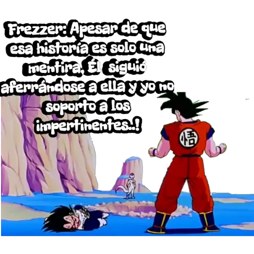 Goku y Frezzer 2