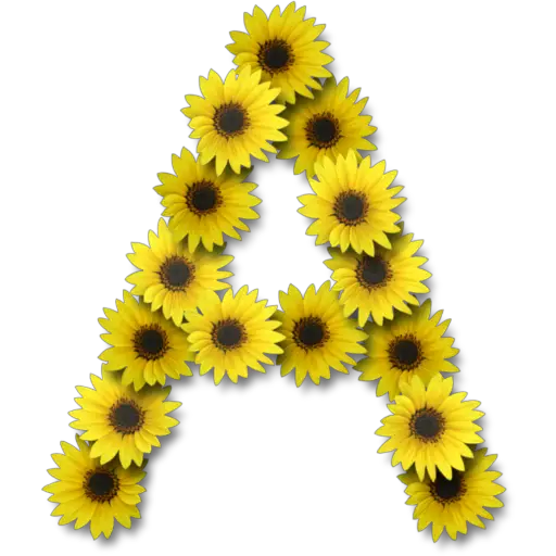 Letras ♡ Girasol 